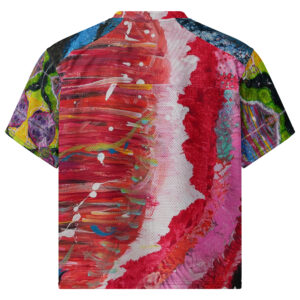 Boxy football jersey - Artist, Raya J.