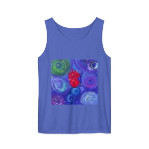 Unisex garment-dyed tank top - Artist - Raya J,